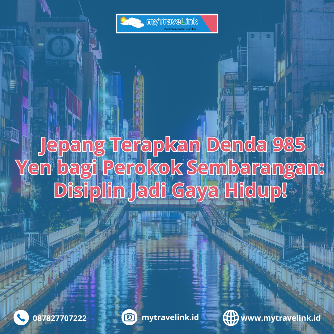 Jepang Terapkan Denda 985 Yen bagi Perokok Sembarangan: Disiplin Jadi Gaya Hidup!
