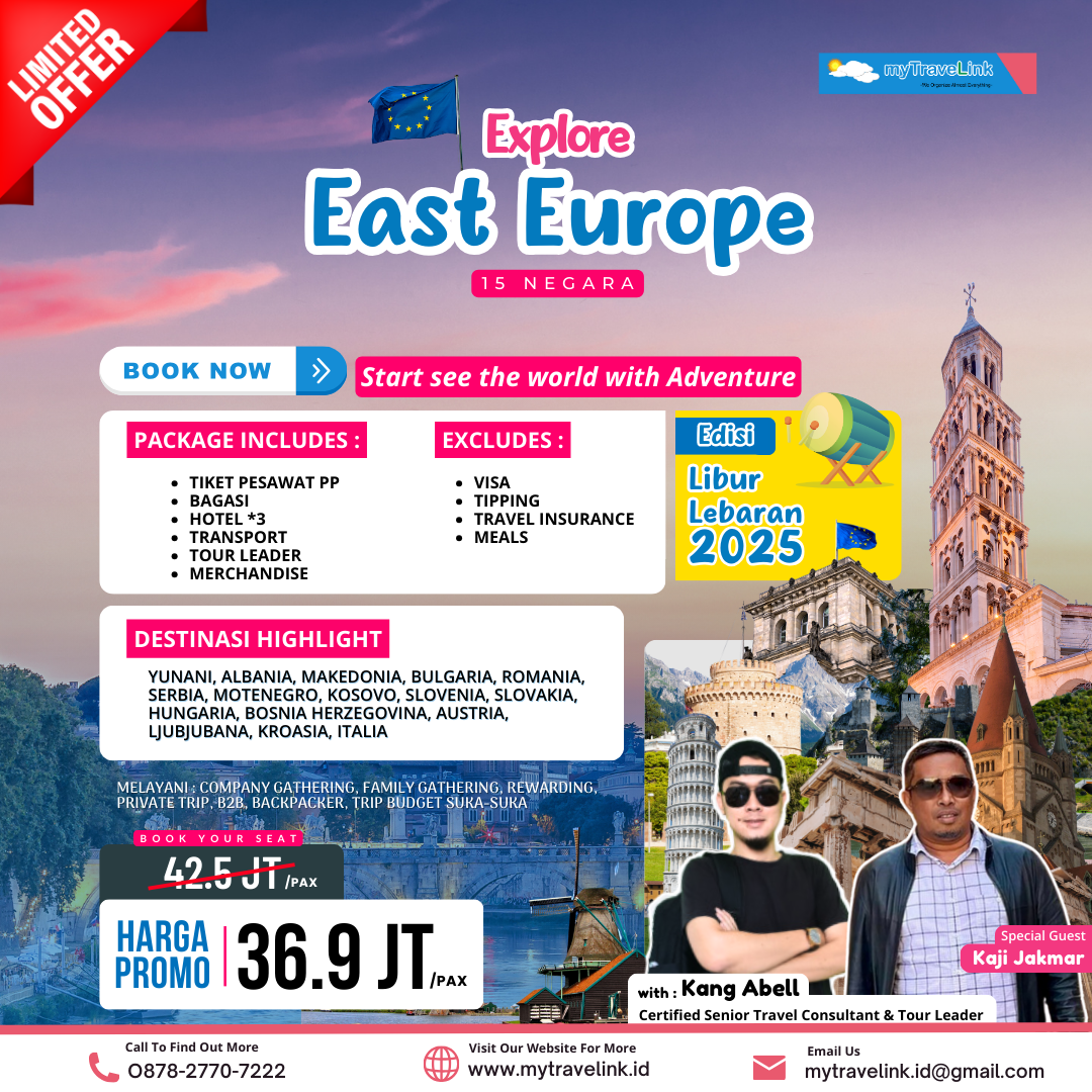 EAST EUROPE TOUR 15 NEGARA