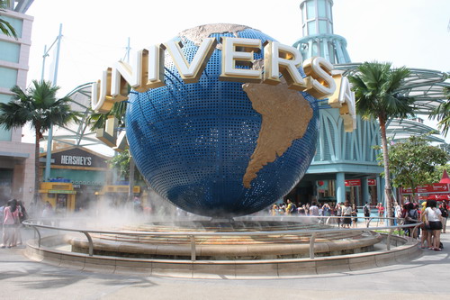 Wahana yang ada di Universal Studio Singapura